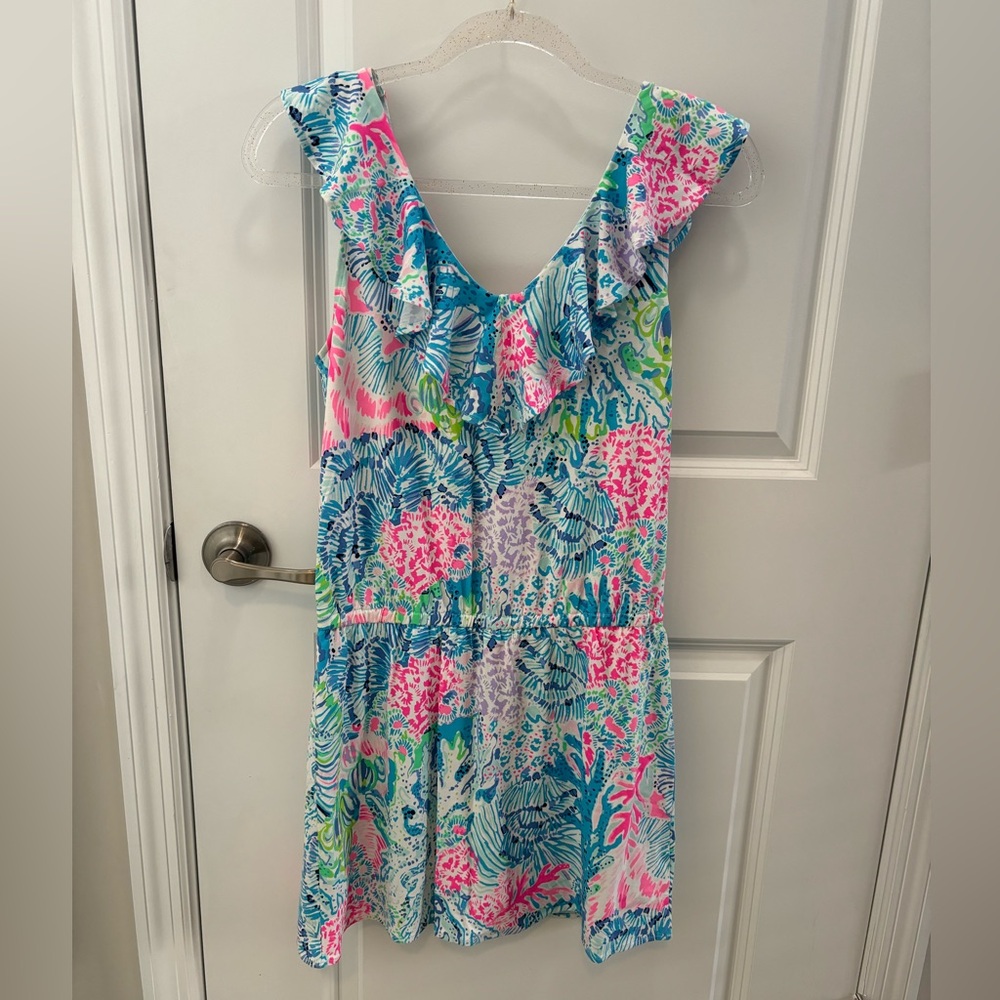Lilly Pulitzer Alessa Romper Sink Or Swim Size S